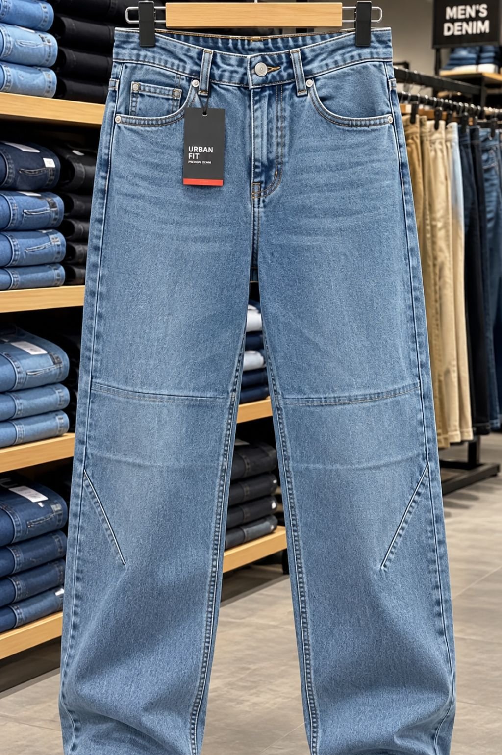 Men's Light Blue Urban Fit Jeans